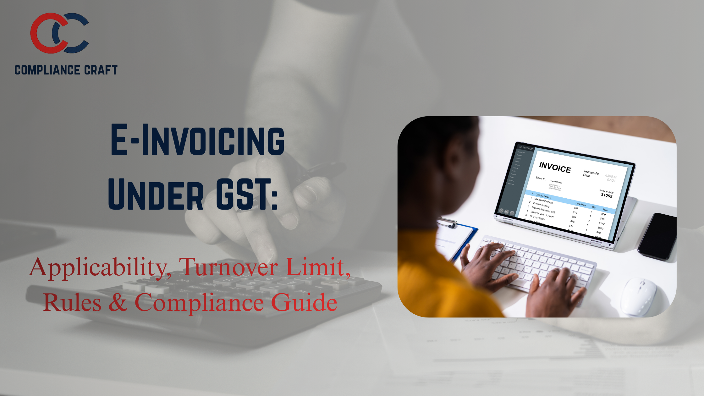 E-Invoicing Under GST