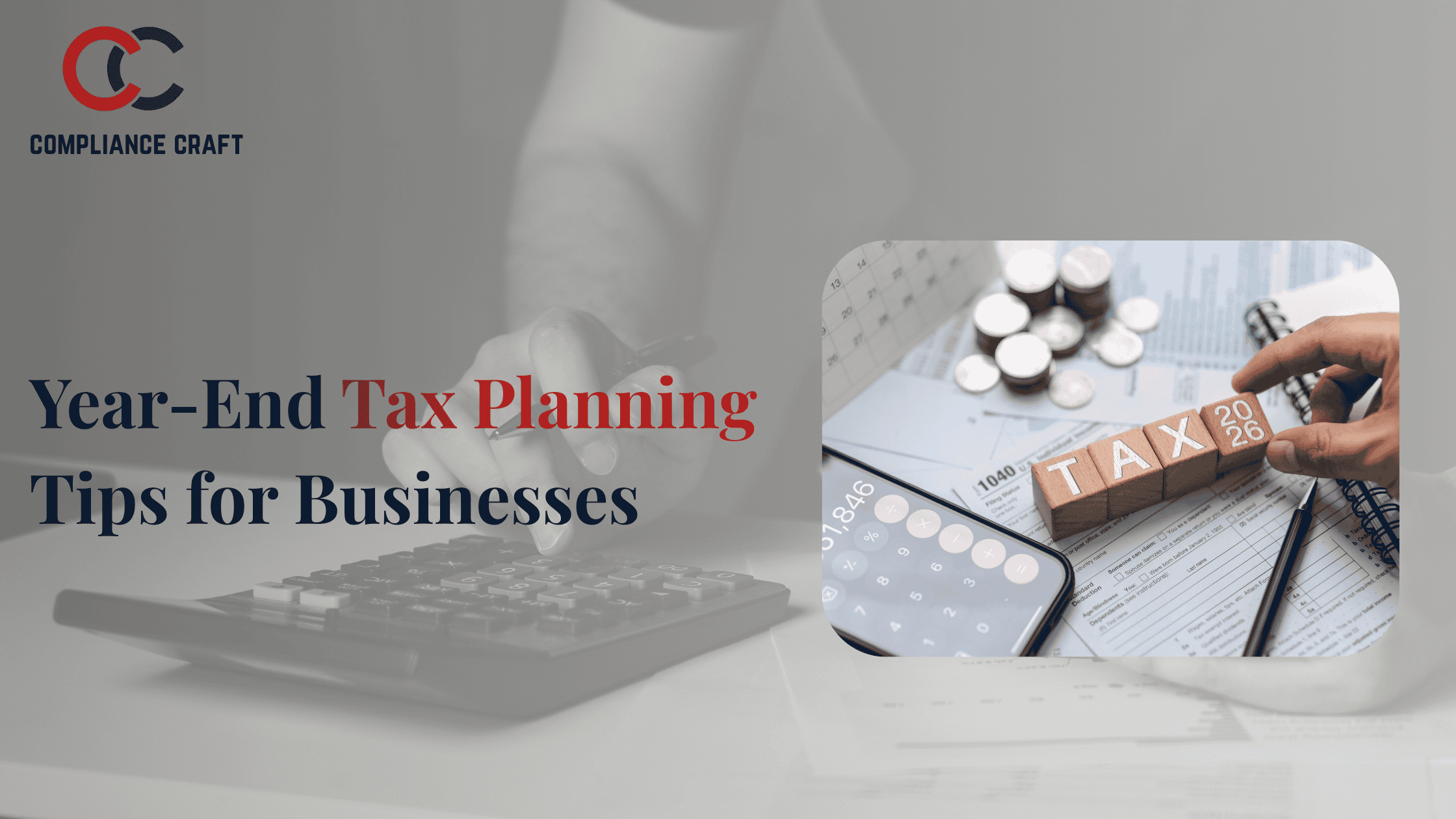 Year end tax planning